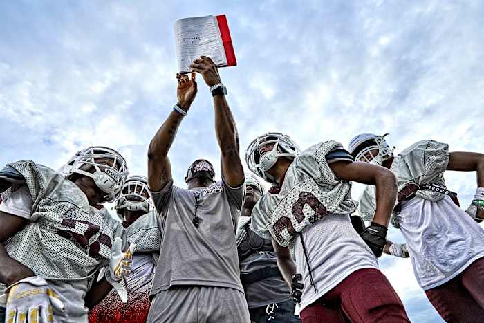 Jones, an offensive assistant, put team before family, for everyone's safety.